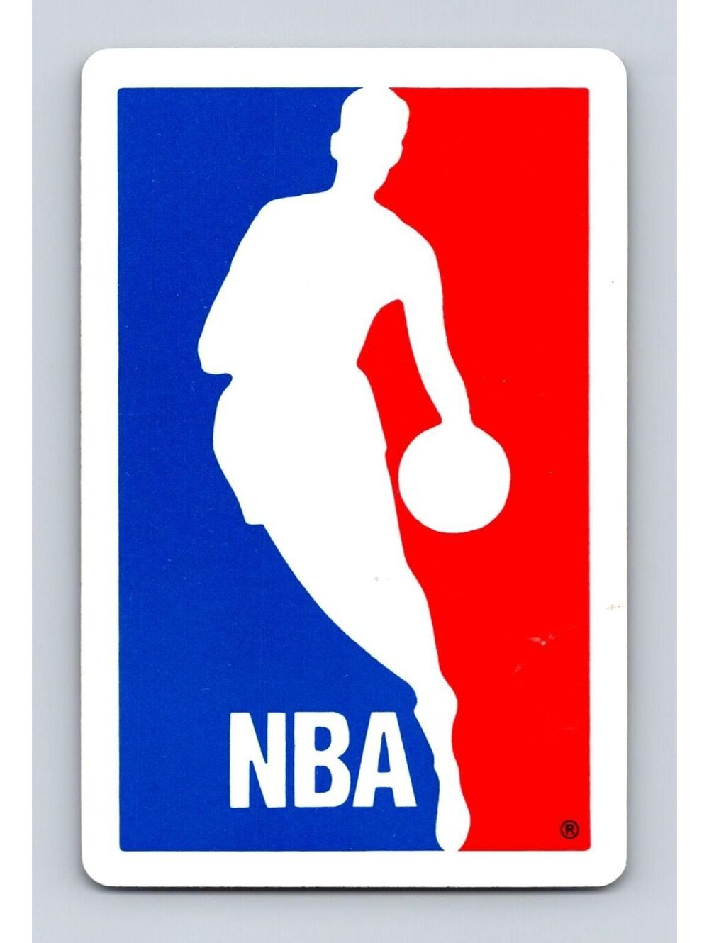 NBA Logo Basketball Card Larry Bird